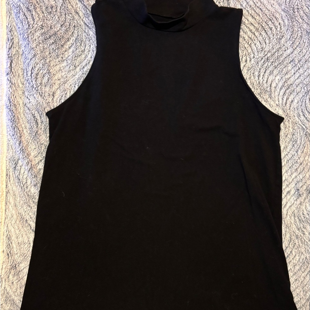 Torrid Black Sleeveless Tank Top